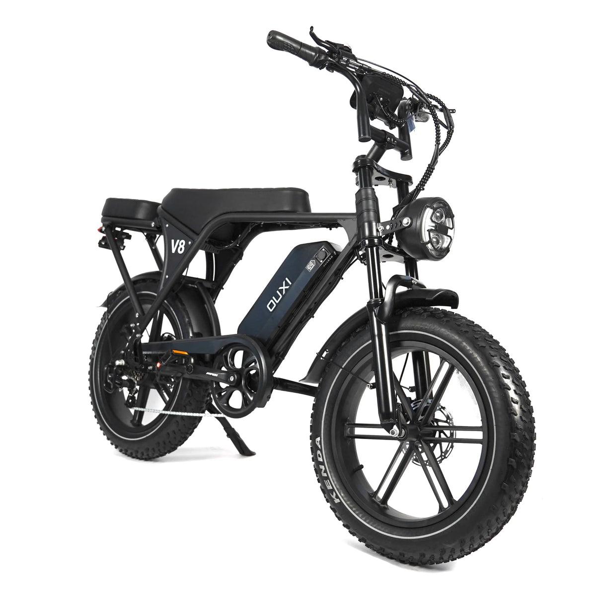OUXI C80 2026 - FATBIKE - ZWART