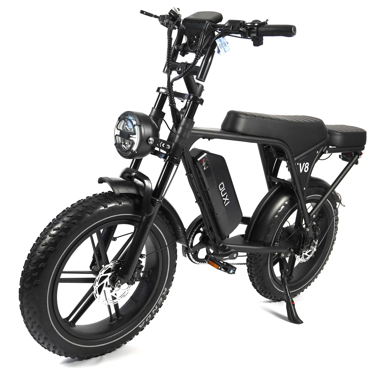 OUXI C80 2026 - FATBIKE - ZWART