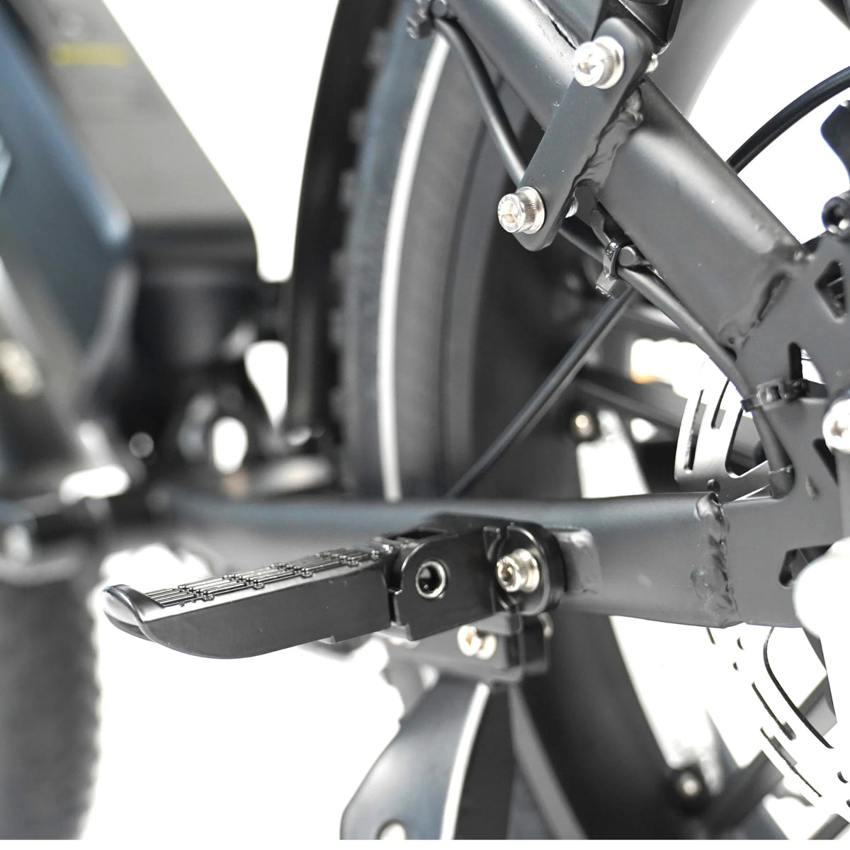 OUXI C80 2026 - FATBIKE - ZWART