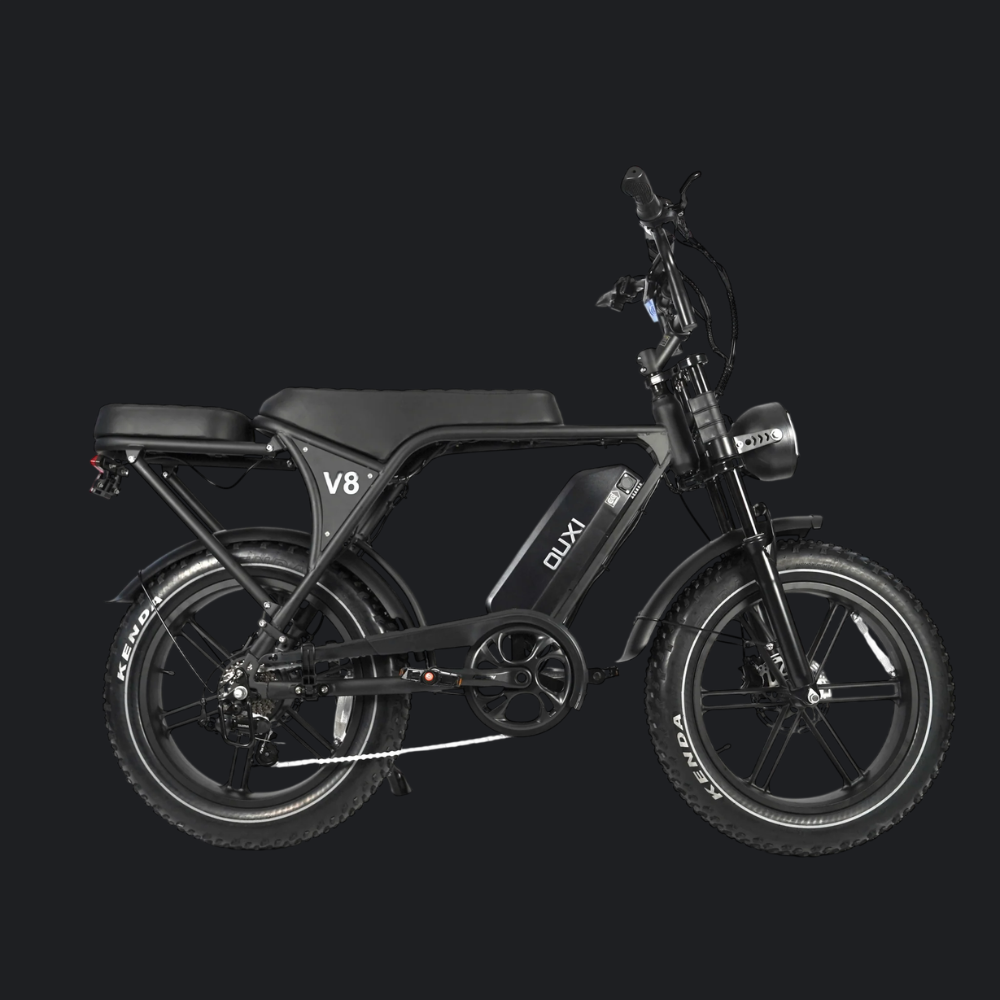 OUXI C80 2026 - FATBIKE - ZWART