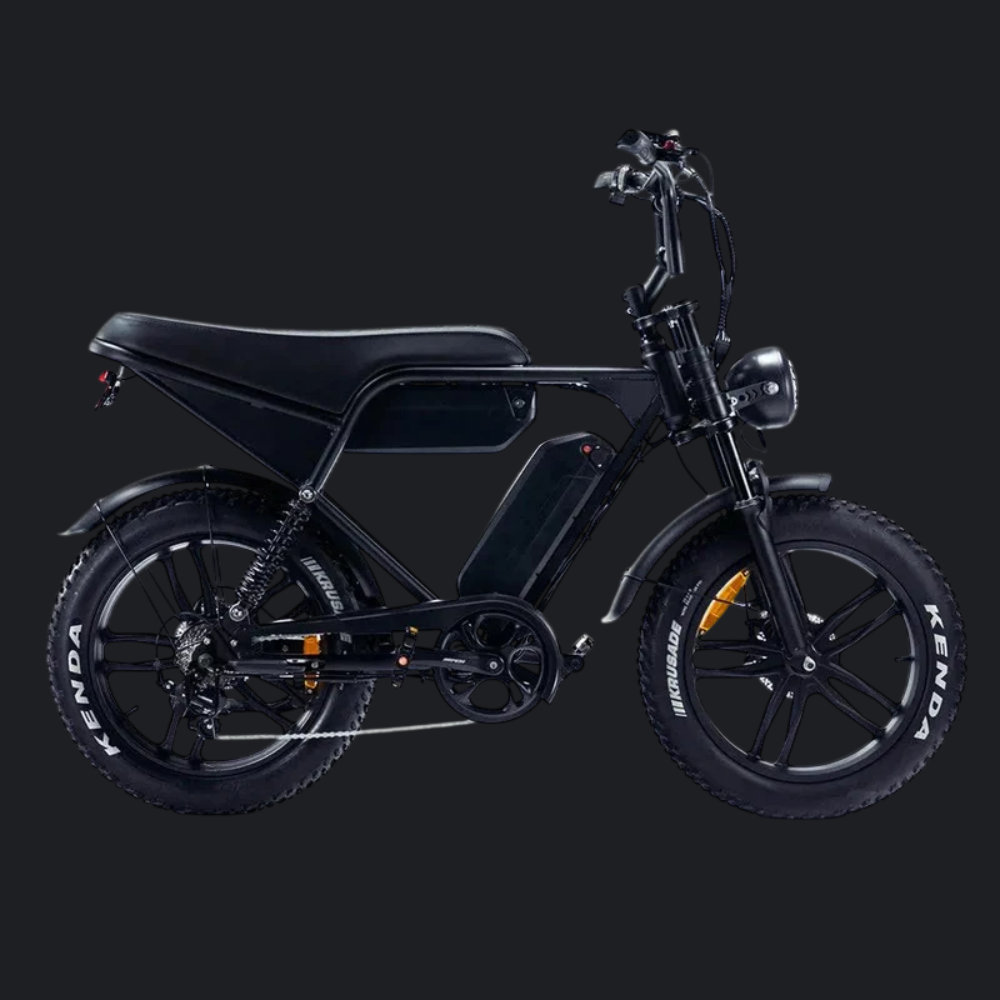 OUXI V8 PRO MAX - FATBIKE - ZWART