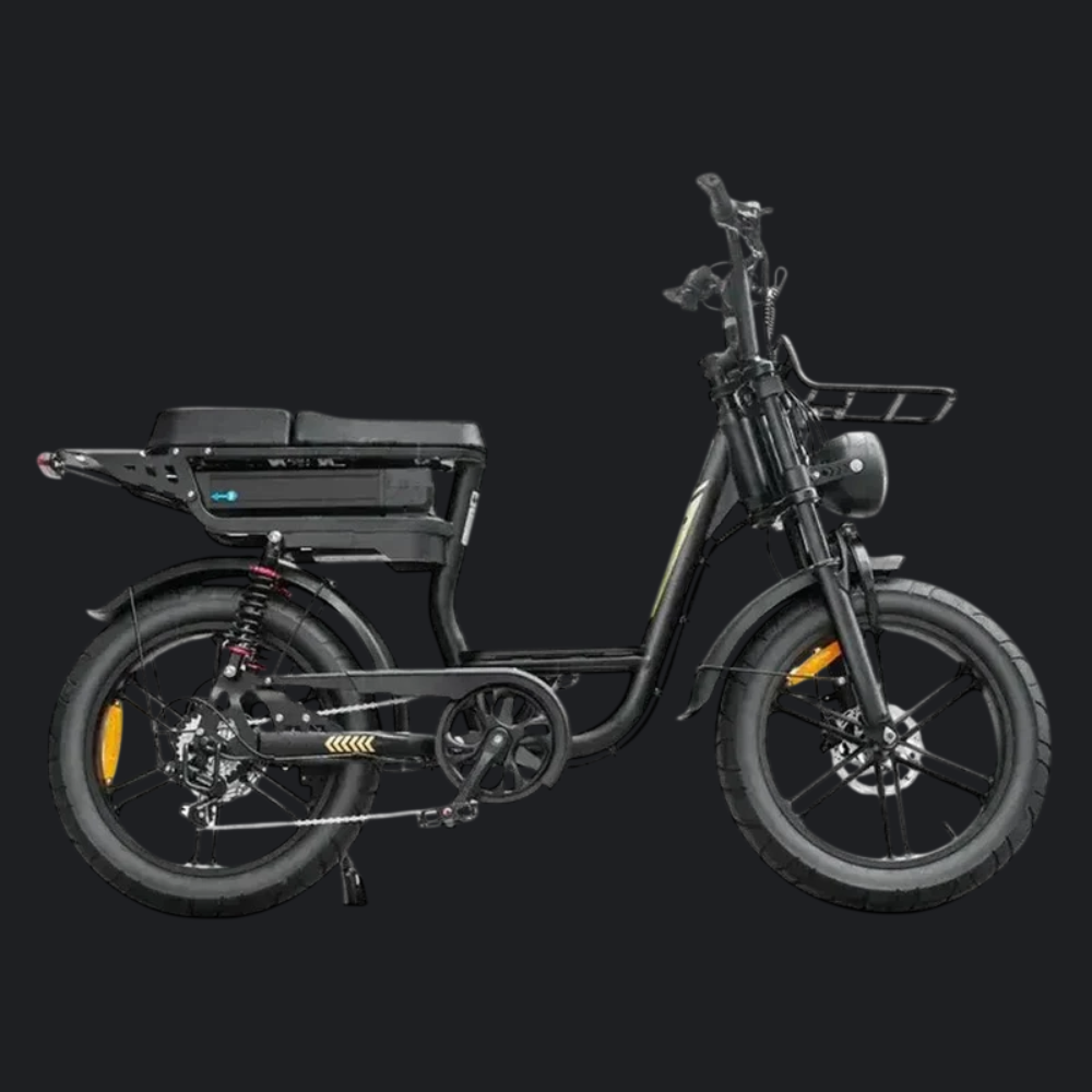 QMWHEEL V20 COMFORT - FATBIKE - ZWART
