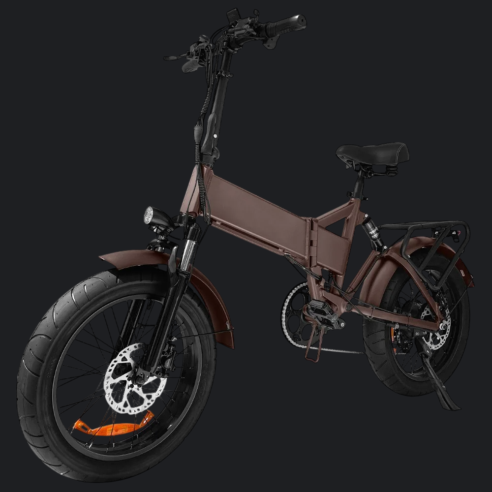EB3 VOUWFIETS FATBIKE MAT BRUIN