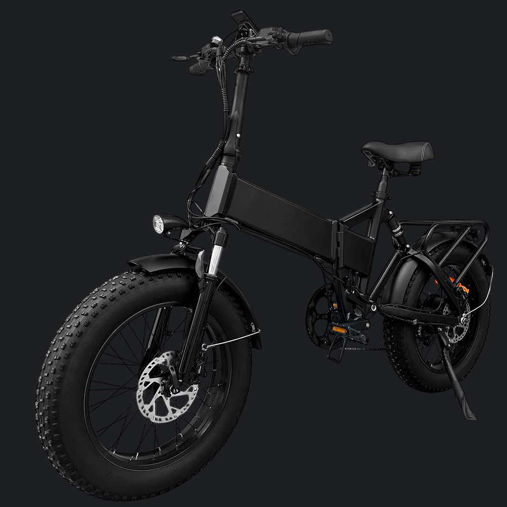 EB3 VOUWFIETS FATBIKE MATZWART