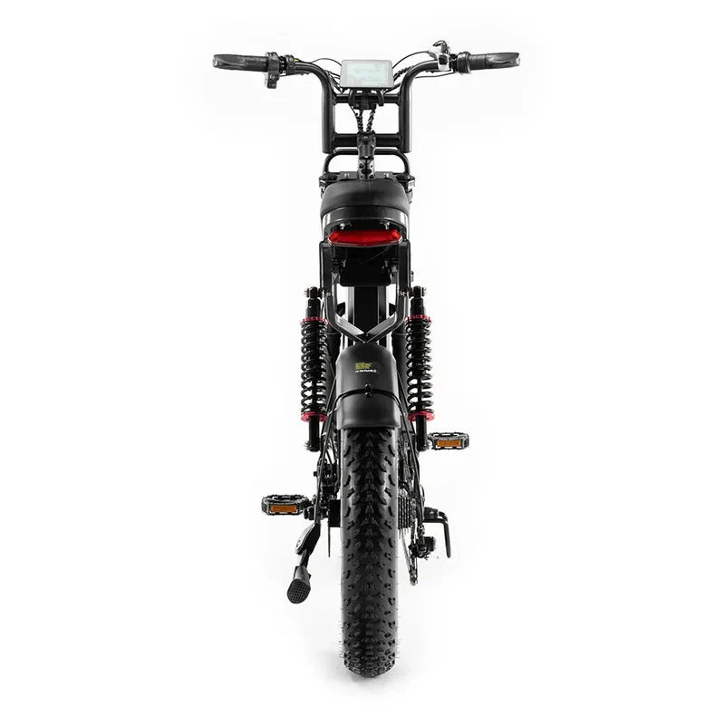 QMWHEEL S20 PRO - FATBIKE - ZWART