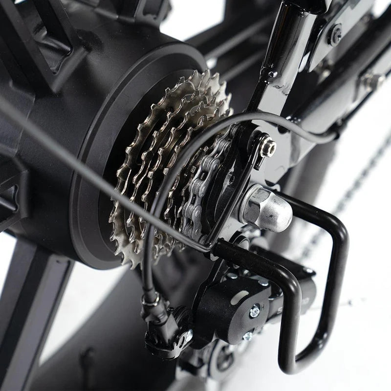 OUXI H9/C90 2026 - FATBIKE - ZWART