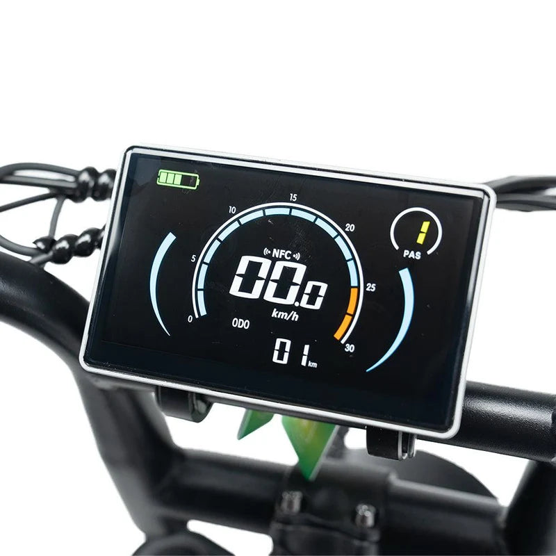 OUXI H9/C90 2026 - FATBIKE - ZWART