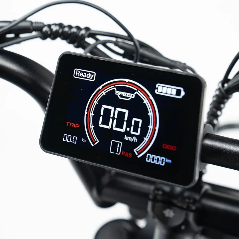 QMWHEEL S20 PRO - FATBIKE - ZWART
