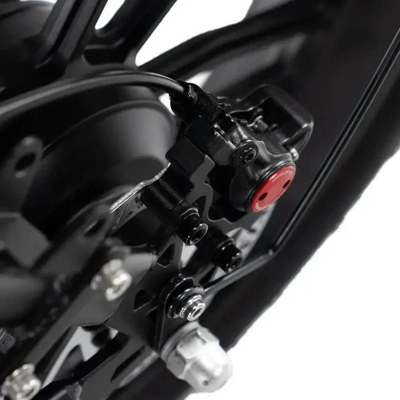 OUXI C80 2026 - FATBIKE - DUBELLE ACCU ZWART