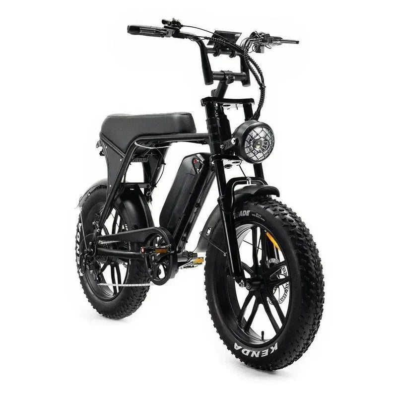 OUXI C80 2026 - FATBIKE - DUBELLE ACCU ZWART