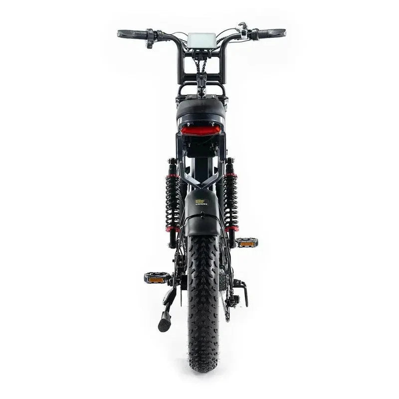 QMWHEEL S20 PRO - FATBIKE - DONKERGRIJS
