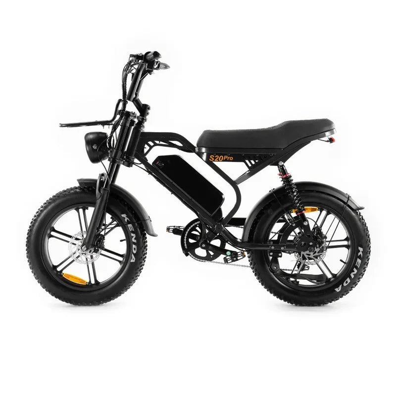 QMWHEEL S20 PRO - FATBIKE - ZWART